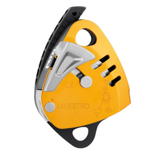 Descendeur avec poulie bloqueur Maestro Petzl