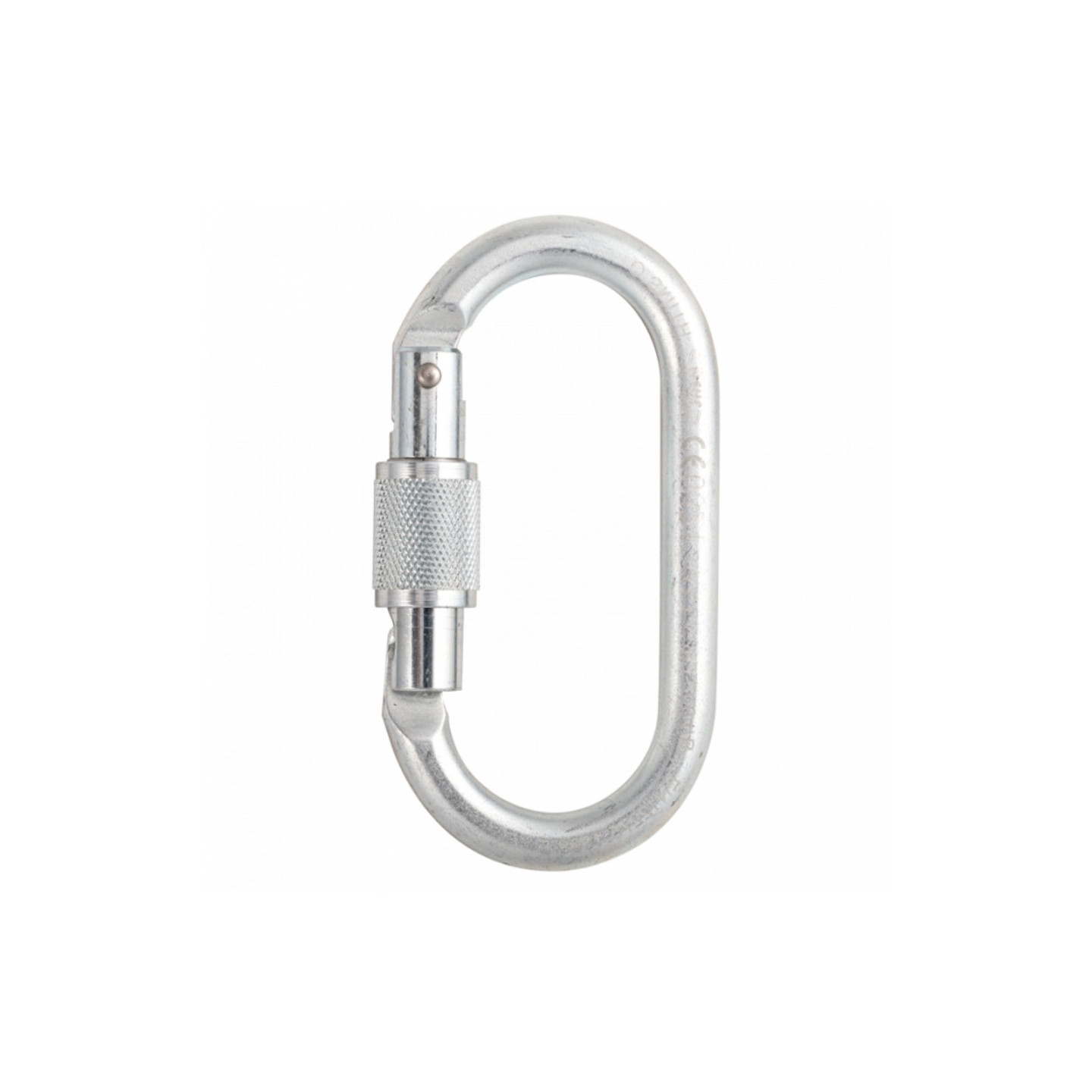 4 Mousquetons Ovales Rotatifs 50 Mm – Métal Noir, Pour Sac à Dos, Laisse, équipement Outdoor