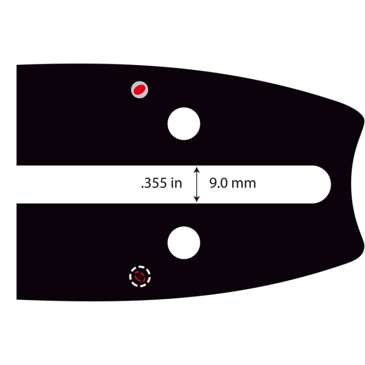 Guide tronçonneuse 40 CM compatible STIHL type 3/8 1.6mm 60