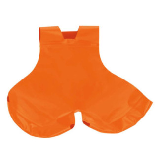 Culotte orange de protection harnais canyon Petzl