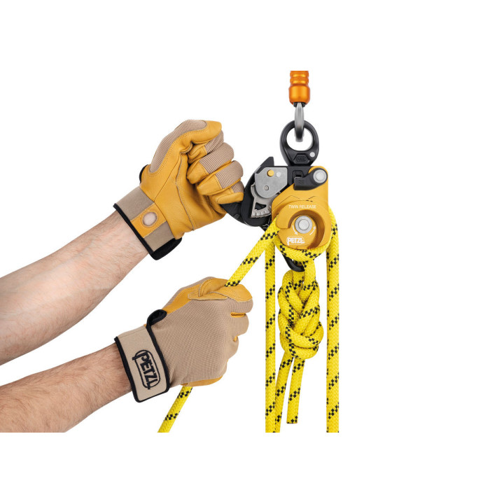 Poulie bloqueur TWIN RELEASE Petzl