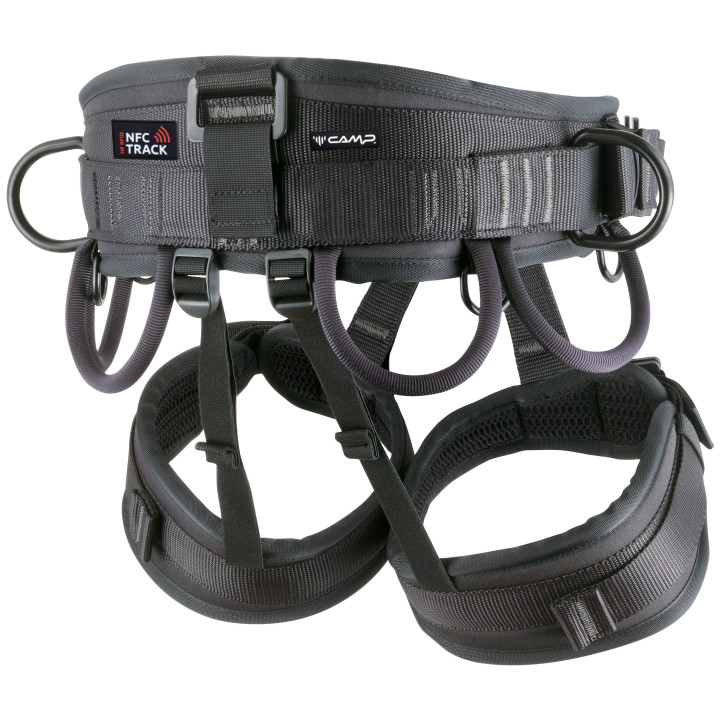 Harnais cuissard LIBERTY BLACK - CAMP