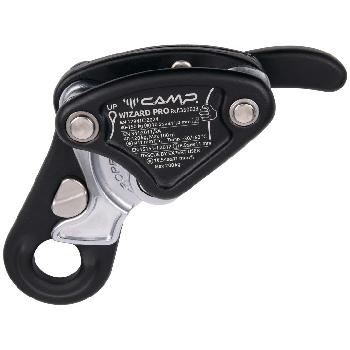 Descendeur WIZARD PRO BLACK CAMP