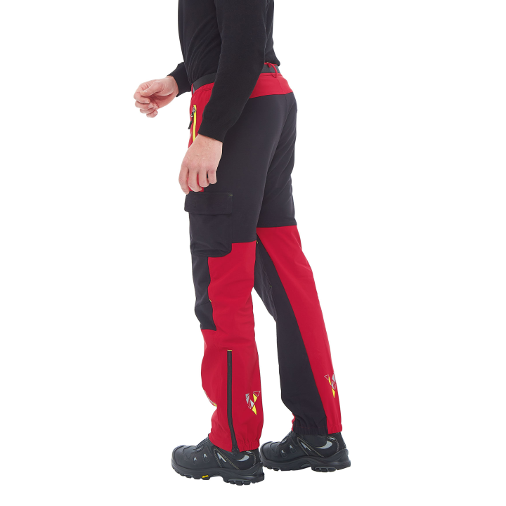 Pantalon de grimpe Courant Ark rouge | Ropeo