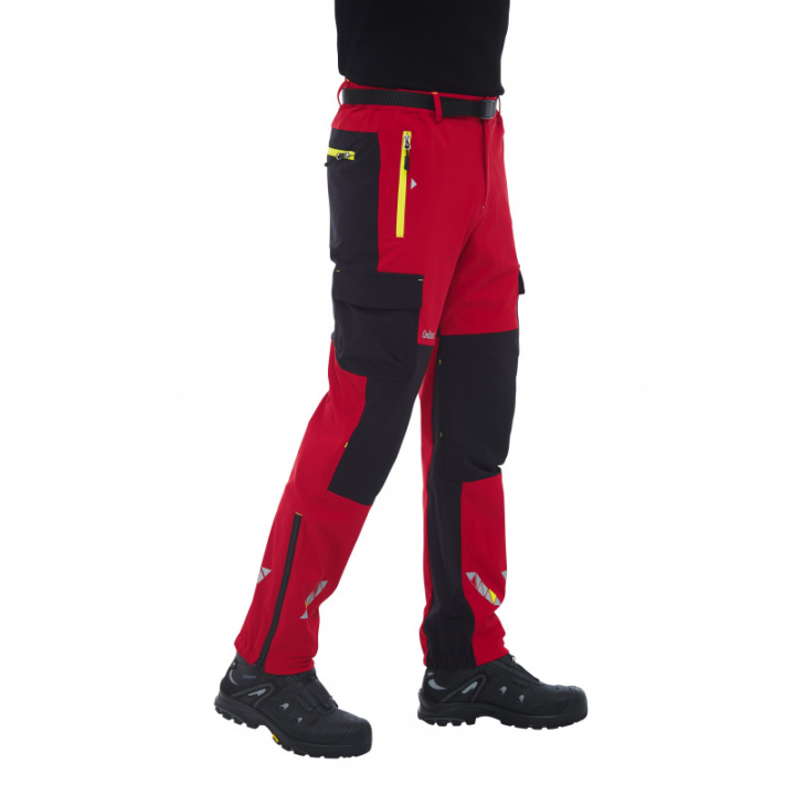 Pantalon de grimpe Courant Ark rouge | Ropeo