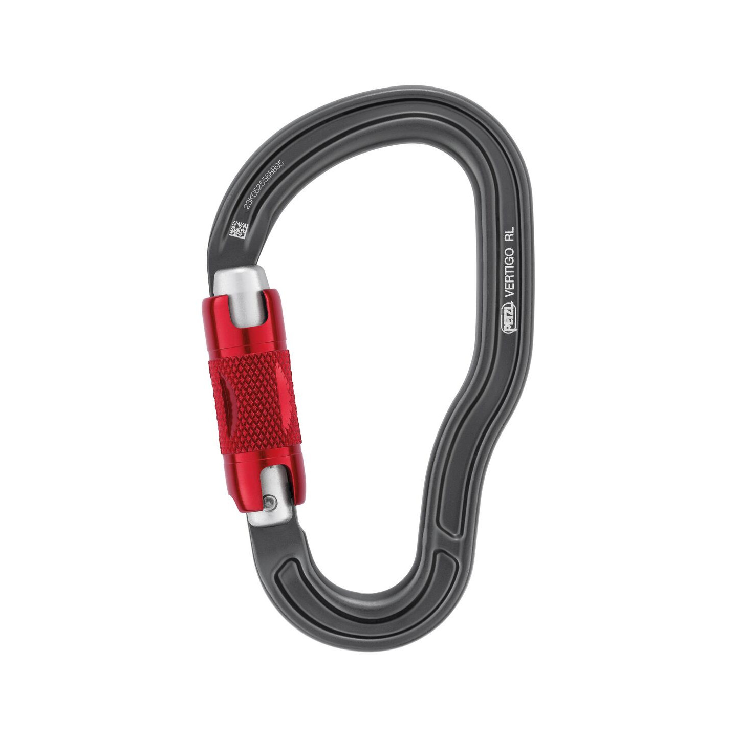 Un mousqueton automatique Mousqueton Vertigo Twist-Lock Petzl