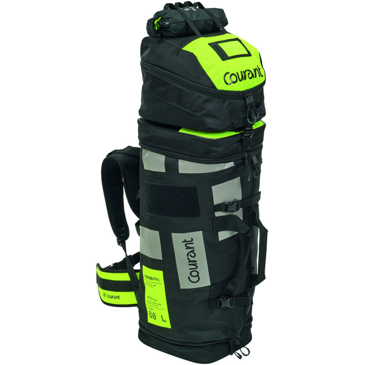 Pack Cross Pro + Cross Up Noir/Jaune - Courant