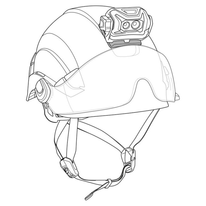 Platine adhésive HELMET ADAPT Petzl