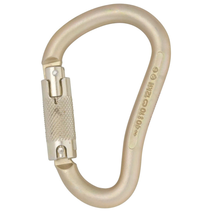 Mousqueton acier DMM Boa HMS Locksafe