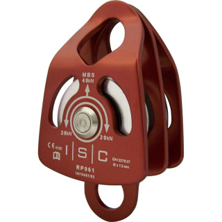 Poulie double ISC Small Double Prussik 40 kN