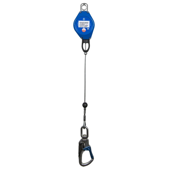 Antichute à rappel automatique à câble IKAR HWS - carter aluminium