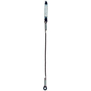 Longe antichute simple à absorbeur d'énergie - drisse Ø 10,5 mm - EN 355