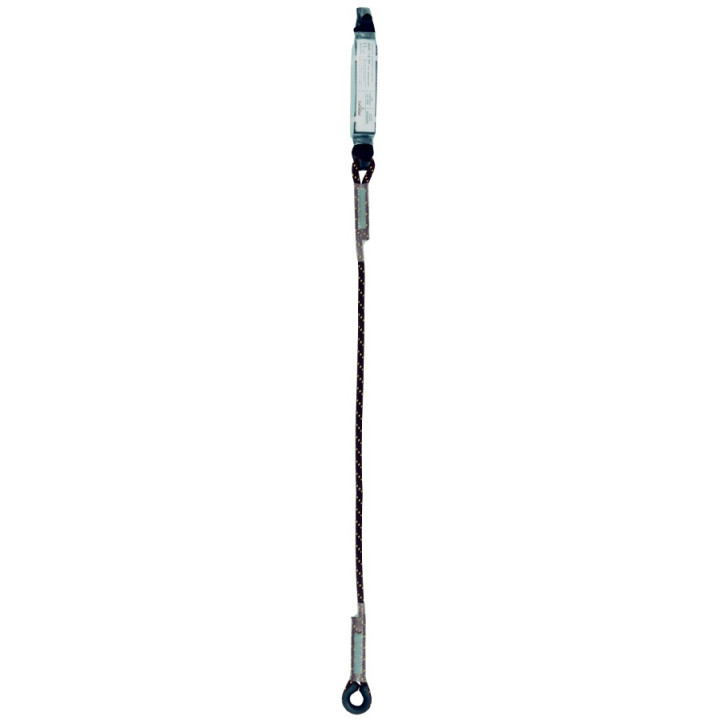 Longe antichute simple à absorbeur d'énergie - drisse Ø 10,5 mm - EN 355