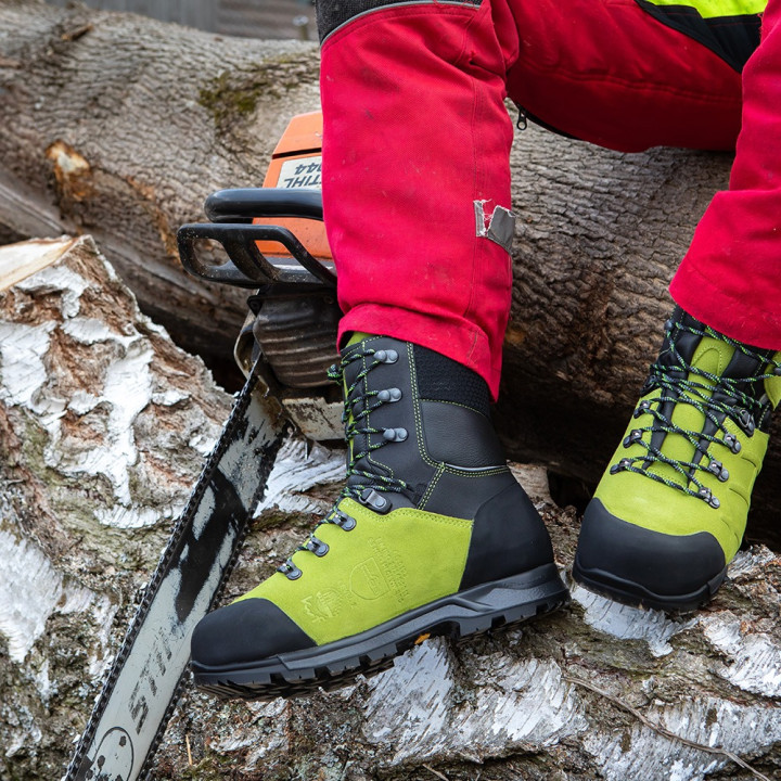 Chaussures anticoupure Haix Protector Ultra 2.0 GTX vert