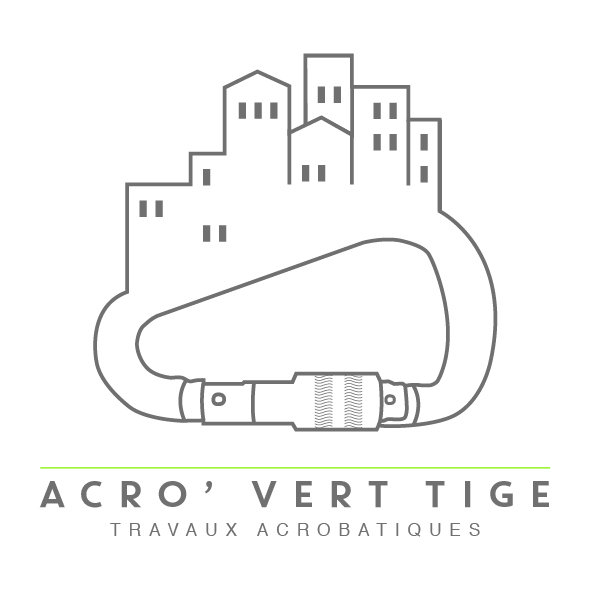 Logo Acro vert tige